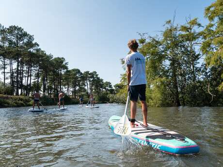 Balade commentée en paddle sur le courant Balade commentée en paddle sur le courant