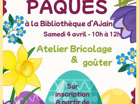 Pâques à la bibliothèque