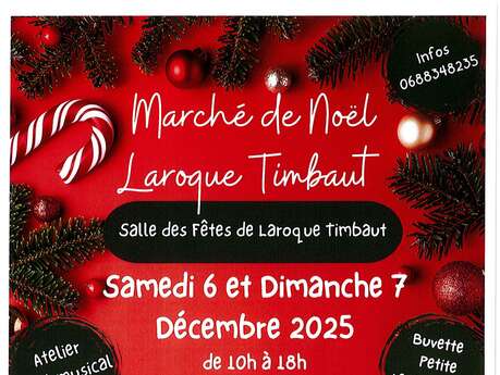 Marché de Noël à Laroque-Timbaut