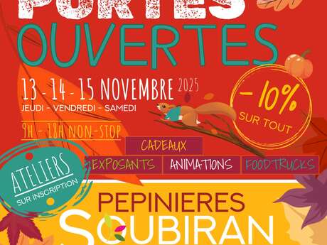 Portes ouvertes aux Pépinières Soubiran