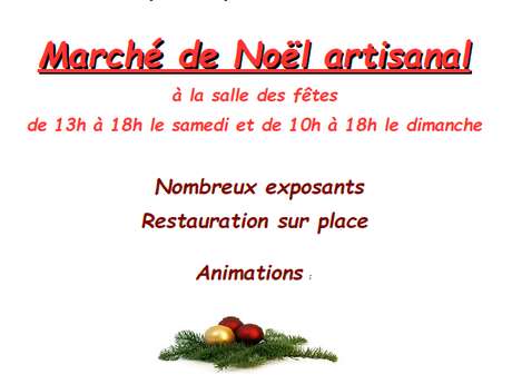 Marché de Noël artisanal