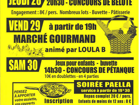 Fête du Lédat - Concours de Belote