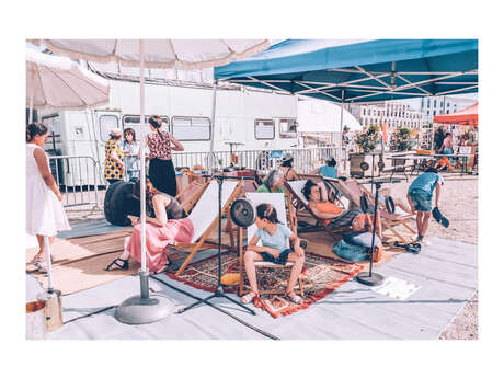 Festival national de Bellac - Bain de son - Massages sonoroes