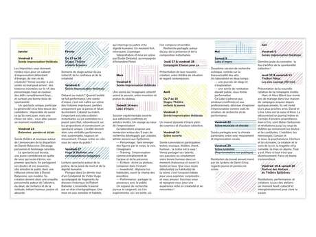 Episcènes - Programmation de janvier à juin 2026