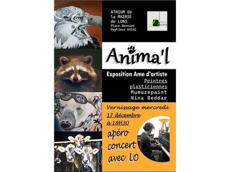 « ANIMA’L » peintures de Mumuzepaint et Nina Beddar