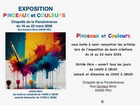 Exposition: Pinceaux et couleurs