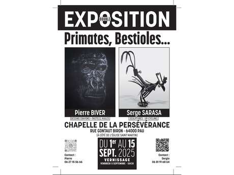 Exposition: Primates, Bestioles...