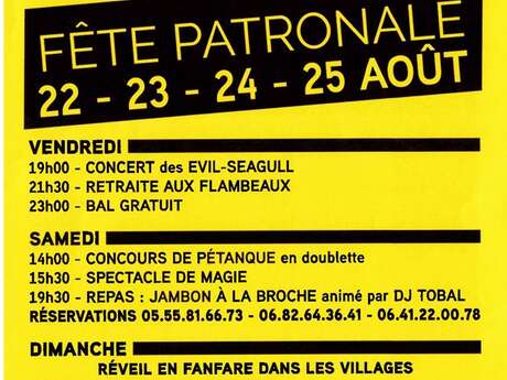 Fête patronale