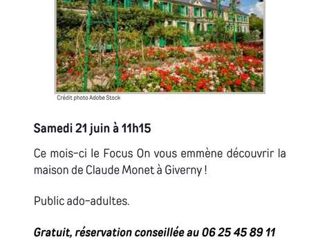 FOCUS ON GIVERNY MICRO-FOLIE GUÉRET