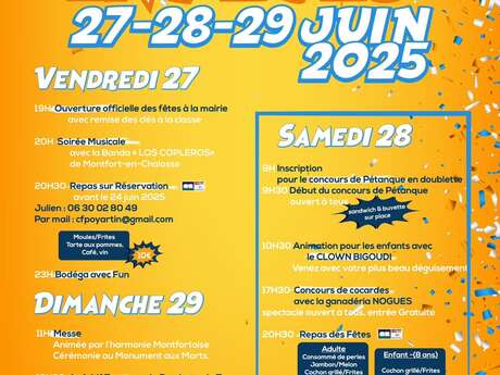 Fêtes de Poyartin