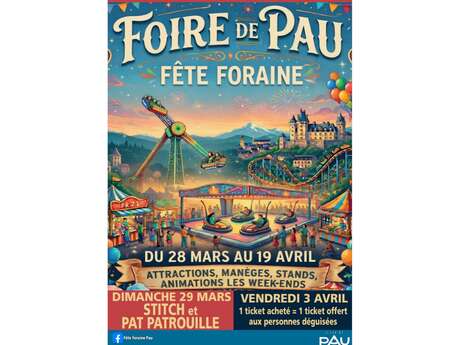 Fête foraine de Pau
