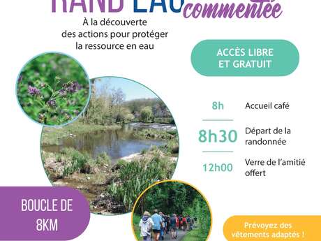 Rand'Eau commentée à Saint Savin