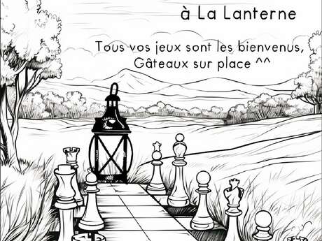 Goûter, jeux à La Lanterne