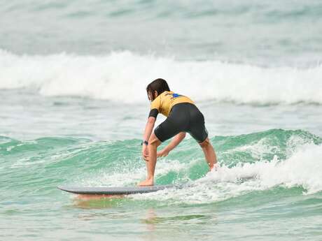 Activité enfants et ados : Initiation au surf  La Garluche