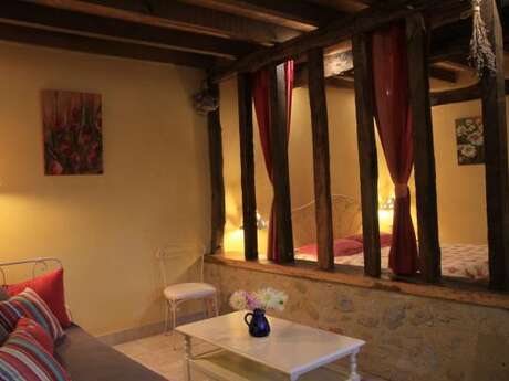 Chambres d' hôtes de charme la maison du Bos - Chambre Jaune