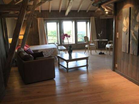 Chambres d' hôtes de charme la maison du Bos - Chambre Basalte