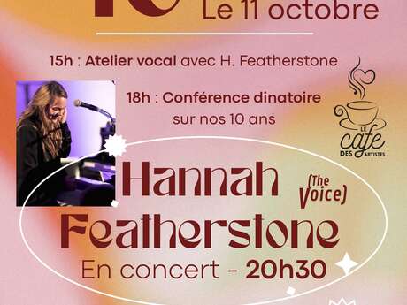 10 ans Café des Artistes