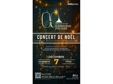 Concert de Noël de l'Harmonie Paloise