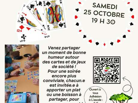 Soirée jeux et auberge espagnole