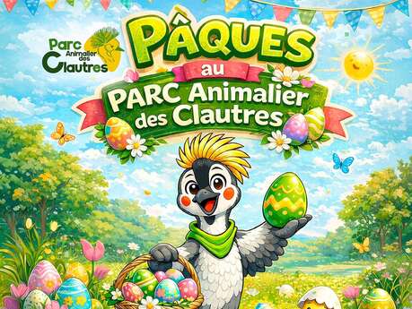 Pâques au parc animalier des Clautres