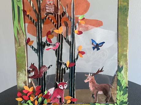 Automne en Scène : Atelier création d'un tableau sur la forêt Automne en Scène : Atelier création d'un tableau sur la forêt