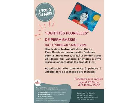 Exposition: Identités plurielles de Piera Bassis