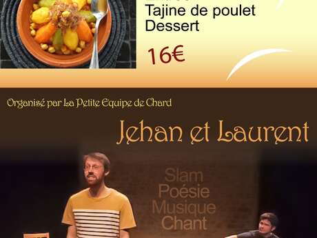 Concert et repas , Jehan et Laurent