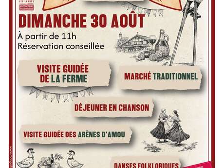 Journée Landaise à la Ferme Moulié