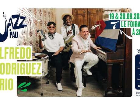 Saison de "Jazz à Pau" : Alfredo Rodriguez Trio