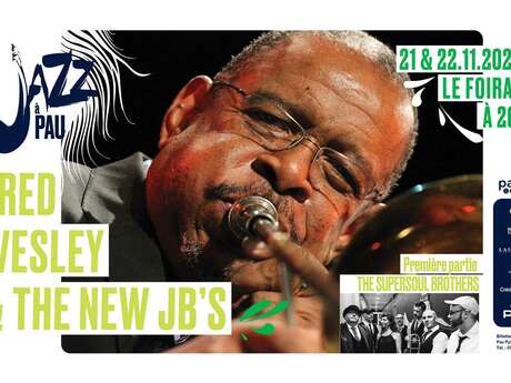 Saison de "Jazz à Pau" : Fred Wesley & The New JB'S