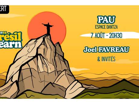 Brésil en Béarn : Concert de Joel Favreau