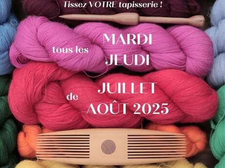 Journée d'initiation à la tapisserie