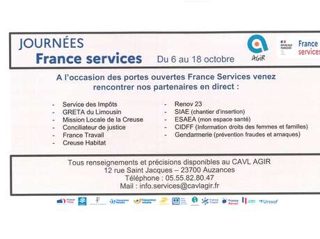 JOURNEES FRANCE SERVICES