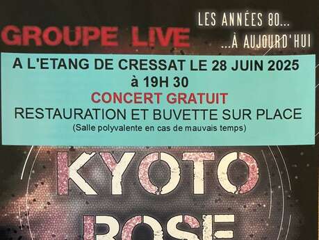 Concert Live de Kyoto Rose