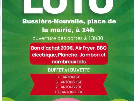 LOTO à Bussière-Nouvelle