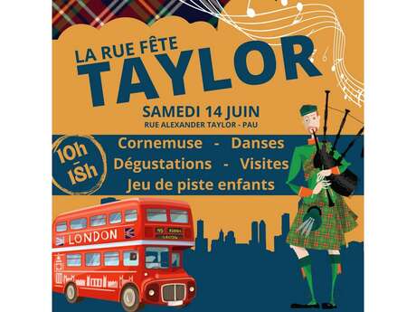 La rue fête Taylor