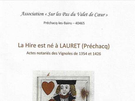 Causerie « La Hire, le valet de cœur est né à Préchacq-les-Bains »