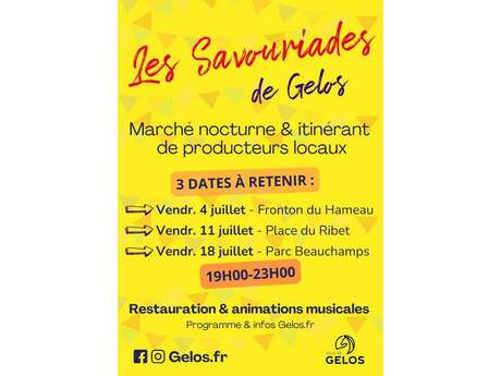 Les Savouriades de Gelos