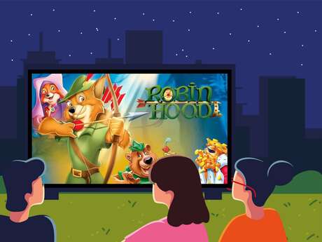 Cinéma en plein air au Château: Robin des Bois