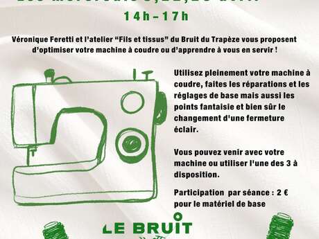 Atelier "machine à coudre"