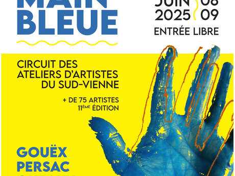 Circuit des artistes "La Main bleue"