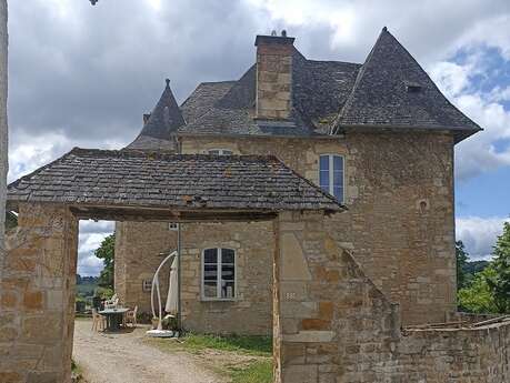 Point de vue sur la Corrèze-Grèzes