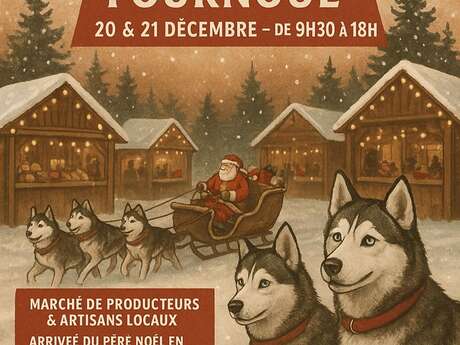 Marché de Noël - Husk'in Creuse