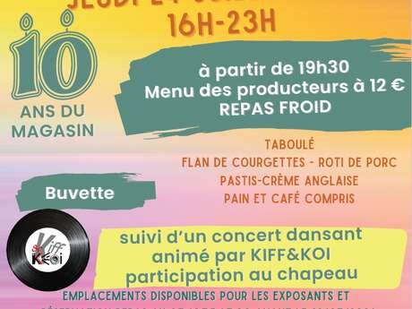 Marché de producteurs et artisans