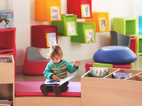 Matinée petite enfance à la médiathèque Aqua-Libris