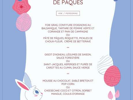 Menu de Pâques au P'tit Bouchon