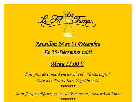 Menus de fêtes au Fil du Temps