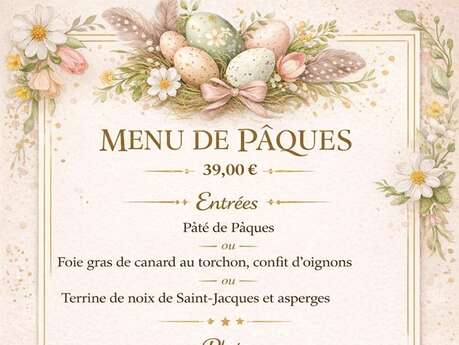 Menu de Pâques