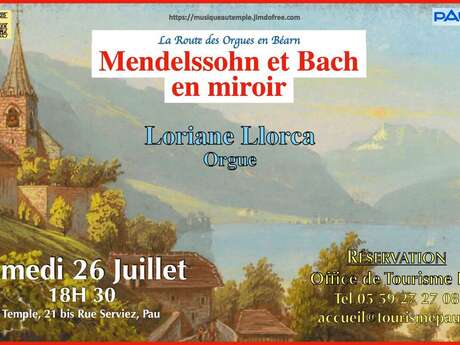 Orgue - Mendelssohn et Bach en miroir.