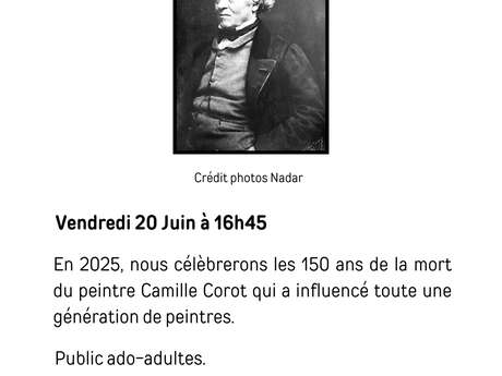 Micro-célébration Camille Corot - Micro-folie Guéret